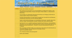 Desktop Screenshot of ostafrika-forschung.de